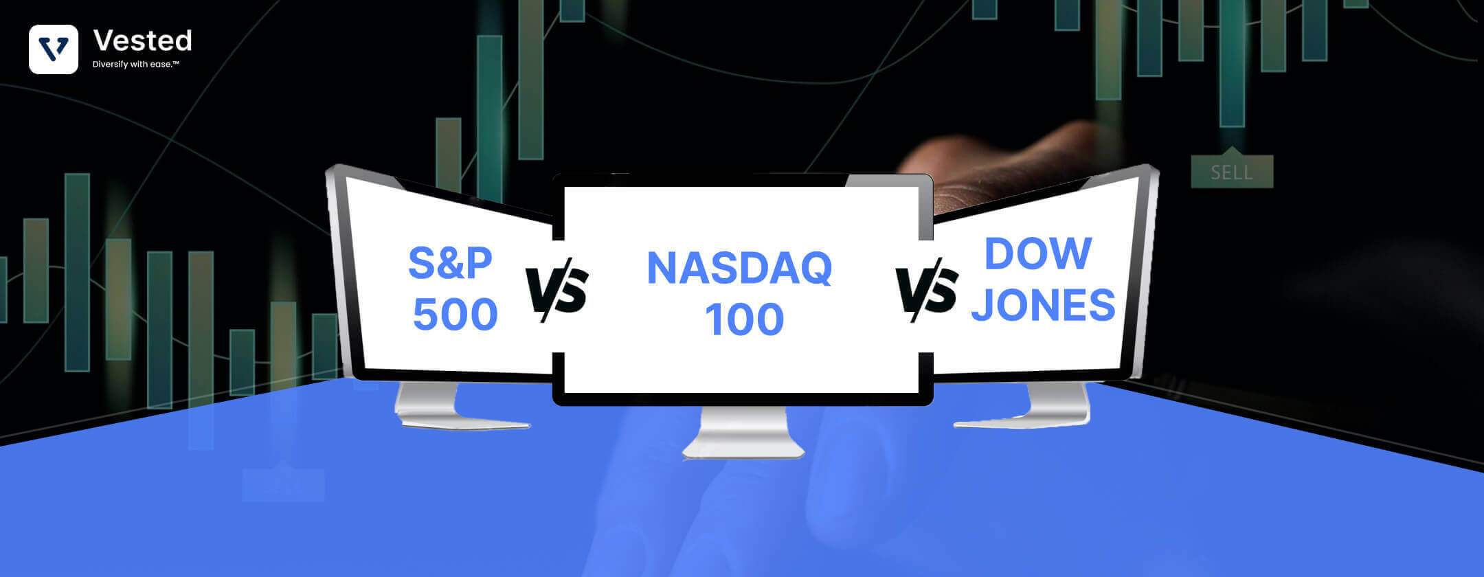 Difference between S&P 500 Vs Dow Jones Vs Nasdaq Index